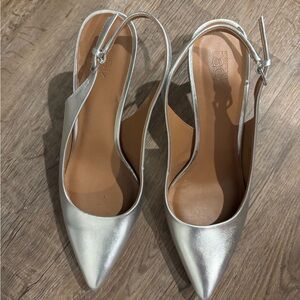 Nordstrom Rack Silver Pumps